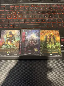 lot of 3 iron maiden card - Image 1