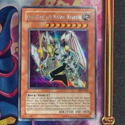 SDD-001 Valkyrion The Magna Warrior Prismatic Secret Promo Yugioh Card - Image 1