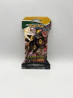 Evolving Skies Umbreon Sleeved Booster Pack New Sealed Pokemon Card TCG - Image 1