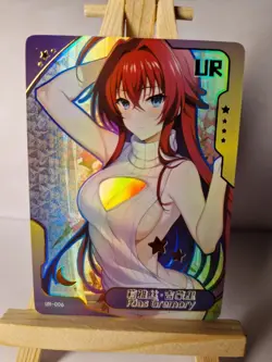 Rias Gremory | Senpai Goddess Haven 5 | Full UR Set Sexy Waifu Card Story Karten - Image 1