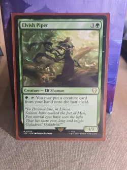 Elvish Piper 0239 Commander Lord of the Rings LTC MTG NM - Image 1