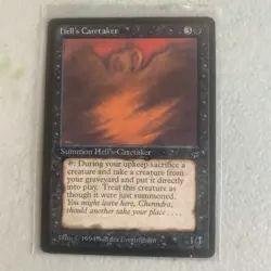 MTG LEGENDS Hell's Caretaker Magic: The Gathering English NM - Image 1