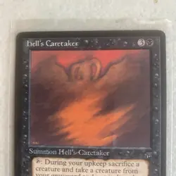 MTG LEGENDS Hell's Caretaker Magic: The Gathering English NM - Image 2