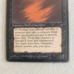 MTG LEGENDS Hell's Caretaker Magic: The Gathering English NM - Image 3
