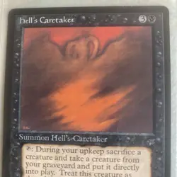 MTG LEGENDS Hell's Caretaker Magic: The Gathering English NM - Image 4