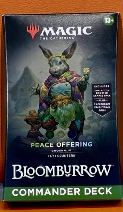 Magic The Gathering Bloomburrow Peace Offering Commander Deck - Image 2
