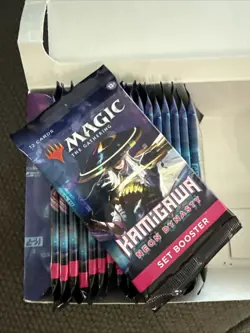 (Lot Of 18) MTG Kamigawa: Neon Dynasty Set Booster Pack - Image 1