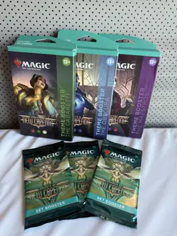 LOT - Magic The Gathering: Streets of New Capenna 3 Theme + 3 Set Boosters NEW! - Image 2