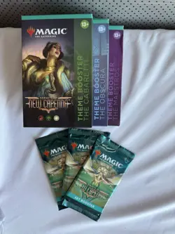 LOT - Magic The Gathering: Streets of New Capenna 3 Theme + 3 Set Boosters NEW! - Image 3