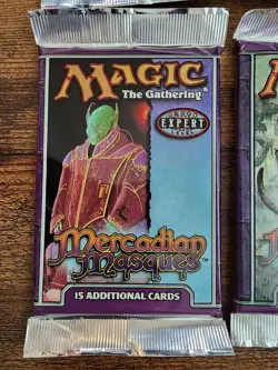 2x MTG ?Vintage Booster Packs ?Mercadian Masques ?Both Diff Art ?1999 Magic Box - Image 5