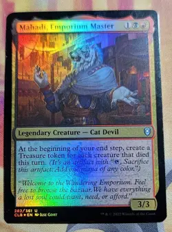 Mahadi, Emporium Master (Foil) MTG Commander Legends: Baldurs Gate (CLB) (NM) - Image 1