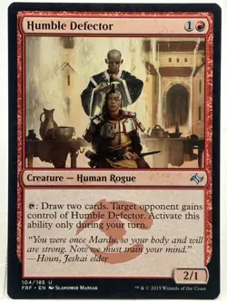 Humble Defector LP/MP* Fate Reforged ENGLISH 104/185 mtg -UnltdCards - Image 1