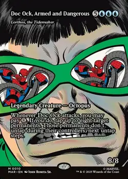 1 x Doc Ock, Armed and Dangerous - Lorthos, the Tidemaker - Borderless - Marvel - Image 1