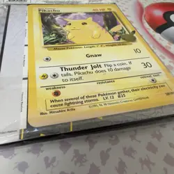 Pokemon TCG Pikachu Collector's Binder 25th Anniversary w/ Jumbo Promo -misprint - Image 5