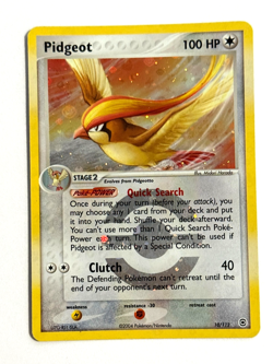Pokemon TCG Pidgeot 10/112 FireRed & LeafGreen Holo - Image 1