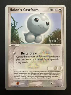 Pokemon TCG - NM/M Holon's Castform World Championships 88/110 Holon Phantoms - Image 1