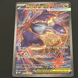Mega Latias Ex 181/132 Secret Rare Pokemon TCG (Mega Evolutions NM) - Image 1