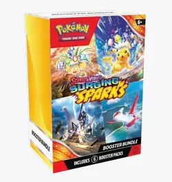 Pokemon TCG Scarlet And Violet Surging Sparks Booster Bundle Factory Sealed - Image 2