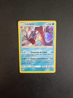 Carte Pokemon HOLO Leviator 33/147 SL3 Soleil & Lune Ombres Ardentes FR NEUF - Image 1
