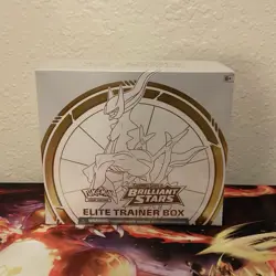 Pokemon TCG Sword & Shield Brilliant Stars Elite Trainer Box ETB New Sealed - Image 1