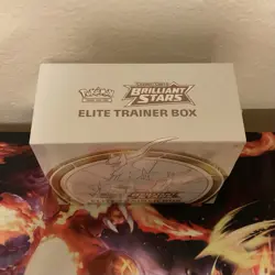 Pokemon TCG Sword & Shield Brilliant Stars Elite Trainer Box ETB New Sealed - Image 5