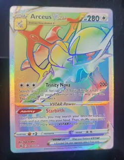 Arceus VSTAR 176/172 Pokemon TCG -Brilliant Stars, Secret Rare Mint - Image 1