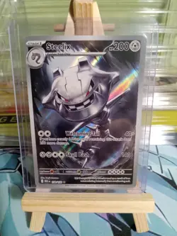 Pokemon TCG Steelix Illustration Rare Mega Evolution 150/132 - Image 1