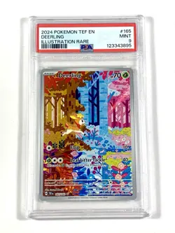 Deerling 165/162 Pokemon Temporal Forces PSA 9 - Image 1