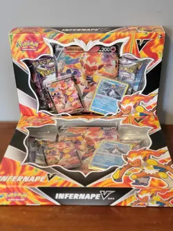 Pokemon Infernape V Collection Box Factory Sealed Lost Origin Fusion Strike x2 - Image 1