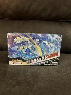 Pokemon Silver Tempest Build and Battle Stadium Factory Sealed 12 Booster Packs - Image 1