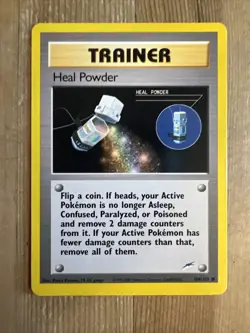 Heal Powder 104/105 Common Neo Destiny Unlimited Pokemon LP 2002 Vintage WOTC - Image 1