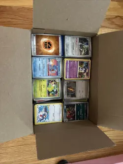 Box Of English Pokemon Bulk Sword And Shield And Scarlet And Violet Era Mega - Image 1