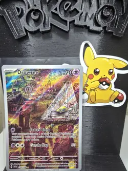 Pokemon Drowzee 210/198 Scarlet & Violet Base Set Illustration Rare Holo - Image 1