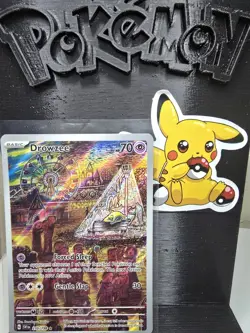 Pokemon Drowzee 210/198 Scarlet & Violet Base Set Illustration Rare Holo - Image 2
