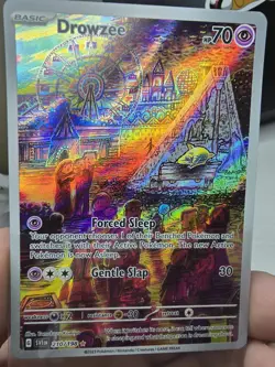 Pokemon Drowzee 210/198 Scarlet & Violet Base Set Illustration Rare Holo - Image 4