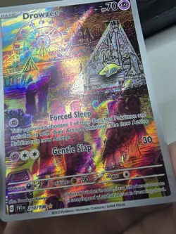 Pokemon Drowzee 210/198 Scarlet & Violet Base Set Illustration Rare Holo - Image 5
