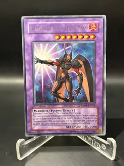 YUGIOH ELEMENTAL HERO FLARE NEOS DP03-EN013 RARE 1ST ED - Image 1