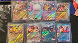 Japanese Pokemon 151 SV2a EX LOT - 8 Cards Top loaded - #888 - 038-145-024-065 - Image 1