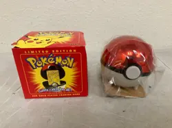 1998 POKEMON 23K Gold-Plated PIKACHU Trading Card Limited Edition Red Box - Image 1