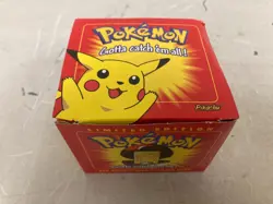 1998 POKEMON 23K Gold-Plated PIKACHU Trading Card Limited Edition Red Box - Image 2