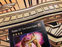 Number 102: Star Seraph Sentry JOTL-EN053 1st Rare LP Yugioh Card - Image 2