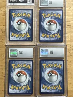 Graded Pokemon Card Lot RARE -Pikachu, Lacey, Clefairy CGC 10 - Image 2