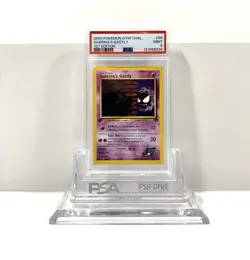 SABRINA’S GASTLY 96/132 1st EDITION - GYM CHALLENGE ‘00 POKEMON CARD- PSA 9 MINT - Image 1