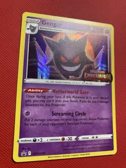 Gengar - (Prerelease) SWSH241 SWSH: Sword & Shield Promo Card Pokemon TCG - Image 3