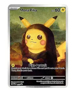 Pikachu With Grey Felt Hat Metal Pokemon Card Collectible Gift/Display - Image 2