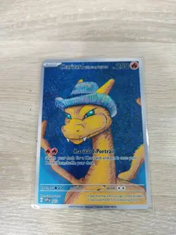 Pikachu With Grey Felt Hat Metal Pokemon Card Collectible Gift/Display - Image 5