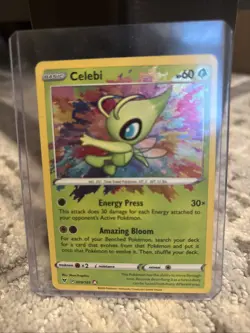 Celebi 009/185 Pokemon TCG Ultra Rare Card NM/M Condition - Image 1
