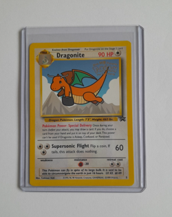 Vintage Pokemon Dragonite Black Star Promo No 5 Card World Championship 2000 - Image 4