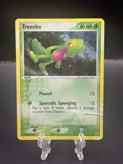 Treecko Black Star Promo Holo Card 016 Pokemon TCG Card - Image 1