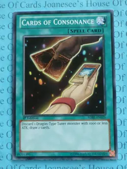 Cards of Consonance SDBE-EN024 Common Yu-Gi-Oh Card 1st Edition New - Image 1